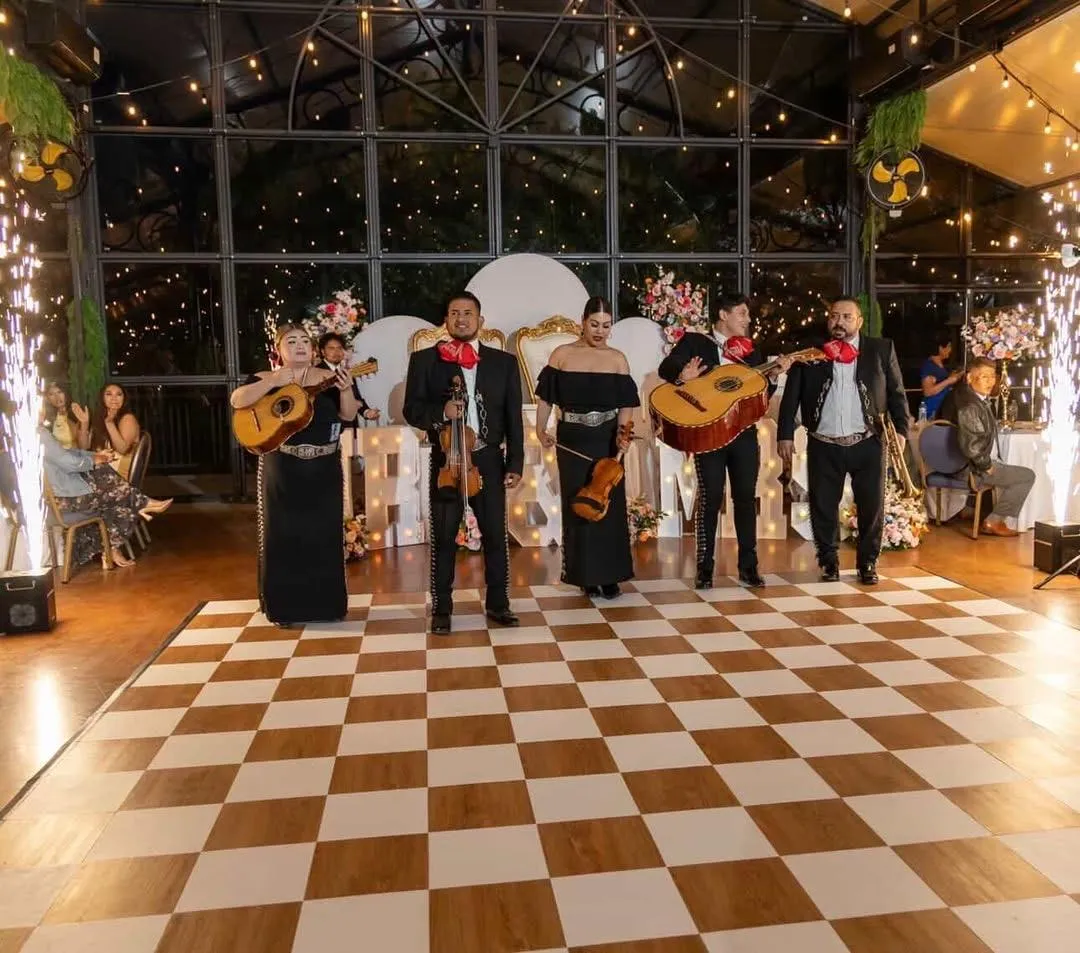 mariachi on dance floor