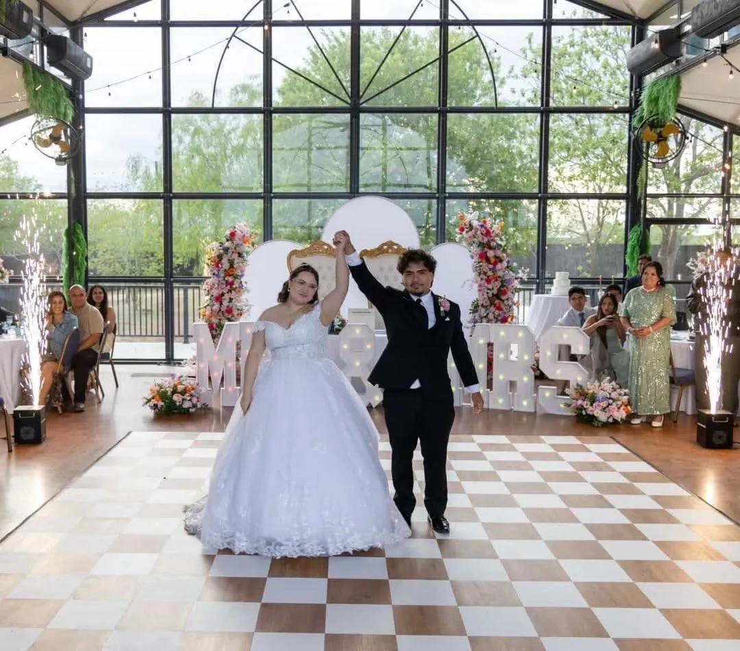 mr. & mrs. dance floor