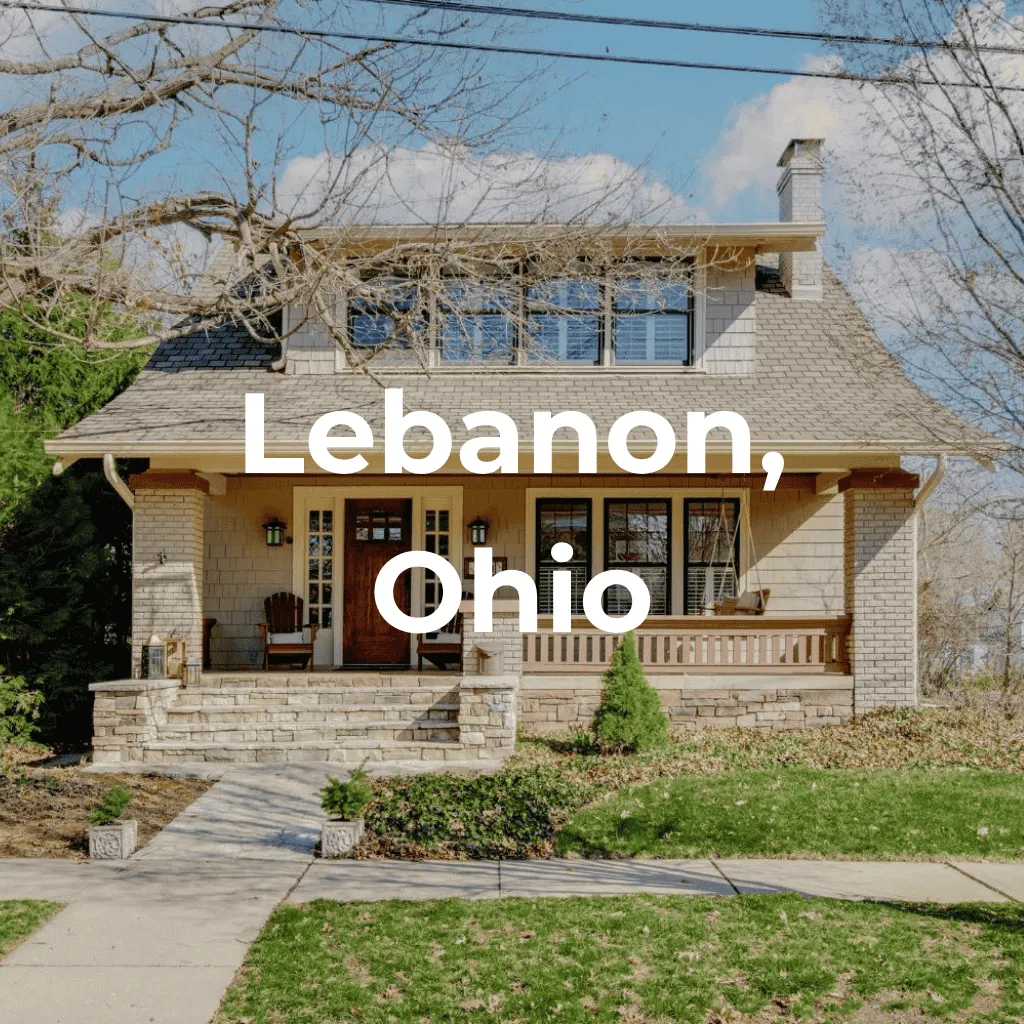 Living in Lebanon, Ohio - a charming town located in Warren County, Ohio.