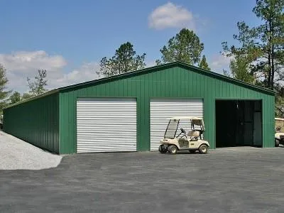 Custom Wichita Falls metal building with durable steel construction for residential and commercial use.
