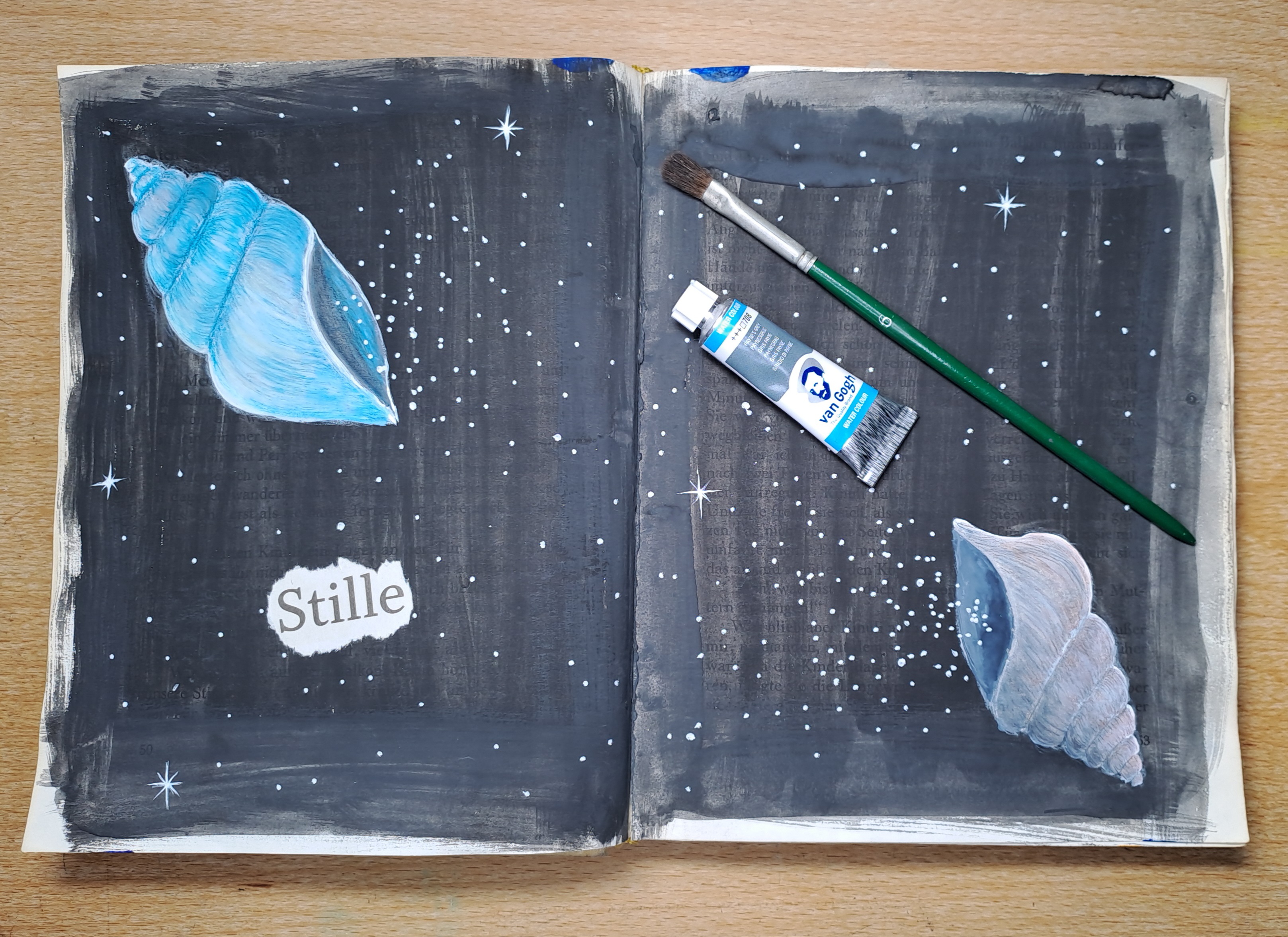 green and white floral textile