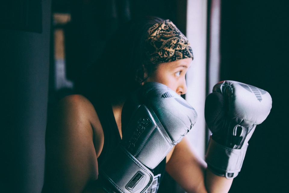 Princess DeJesus focused and ready