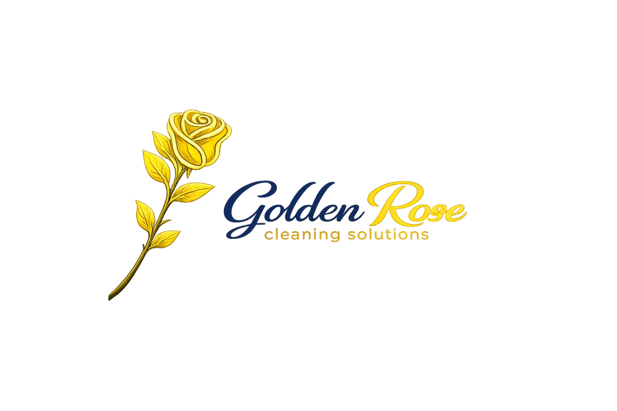 Golden Rose Cleaning Solutions company logo, residential and commercial cleaning services in Shreveport and Bossier City Louisiana
