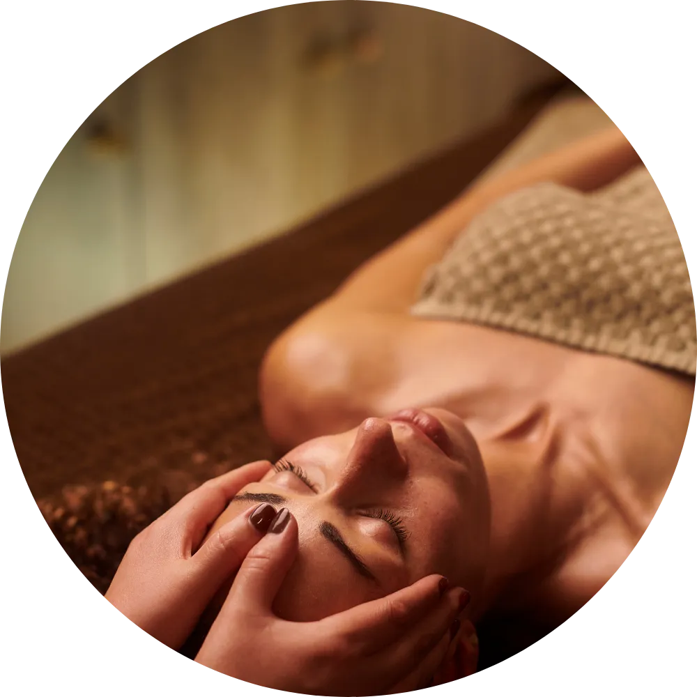 Soft abstract pastel artwork suggesting calm and wellness