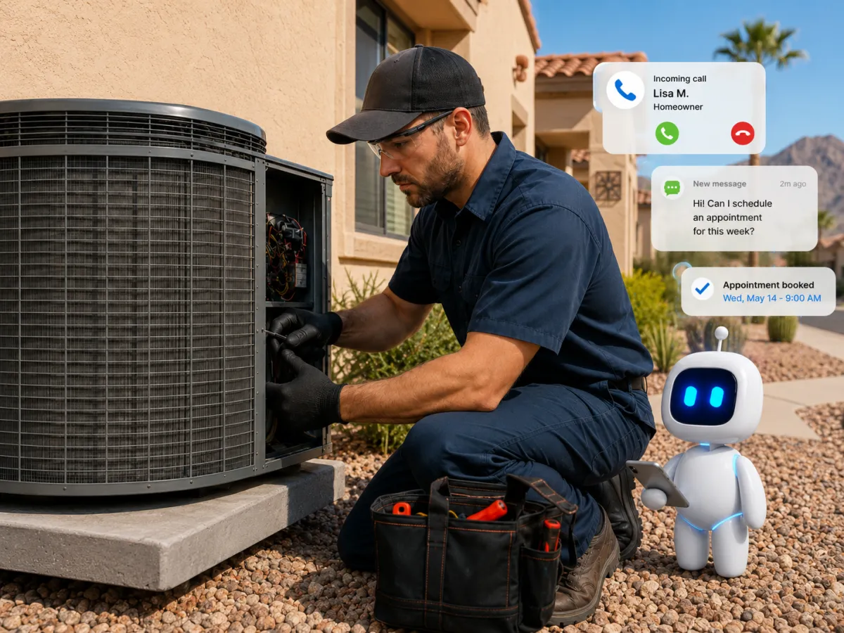 AI Receptionist for HVAC Companies