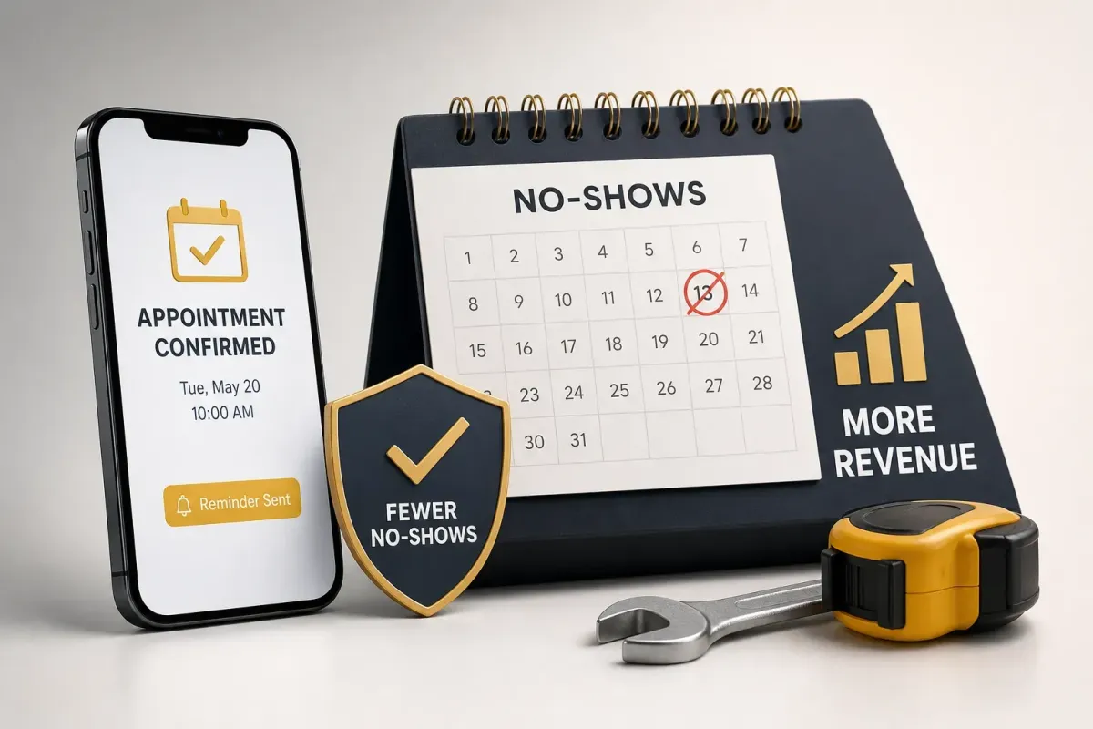 How to Reduce No-Shows as a Contractor and Recover Revenue