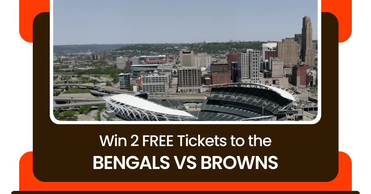 Giveaway Win 2 Tickets to the Bengals vs Browns