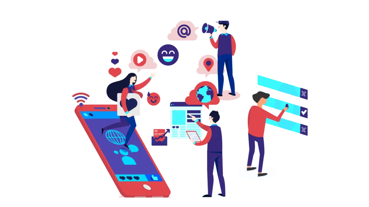 pink green and blue abstract painting