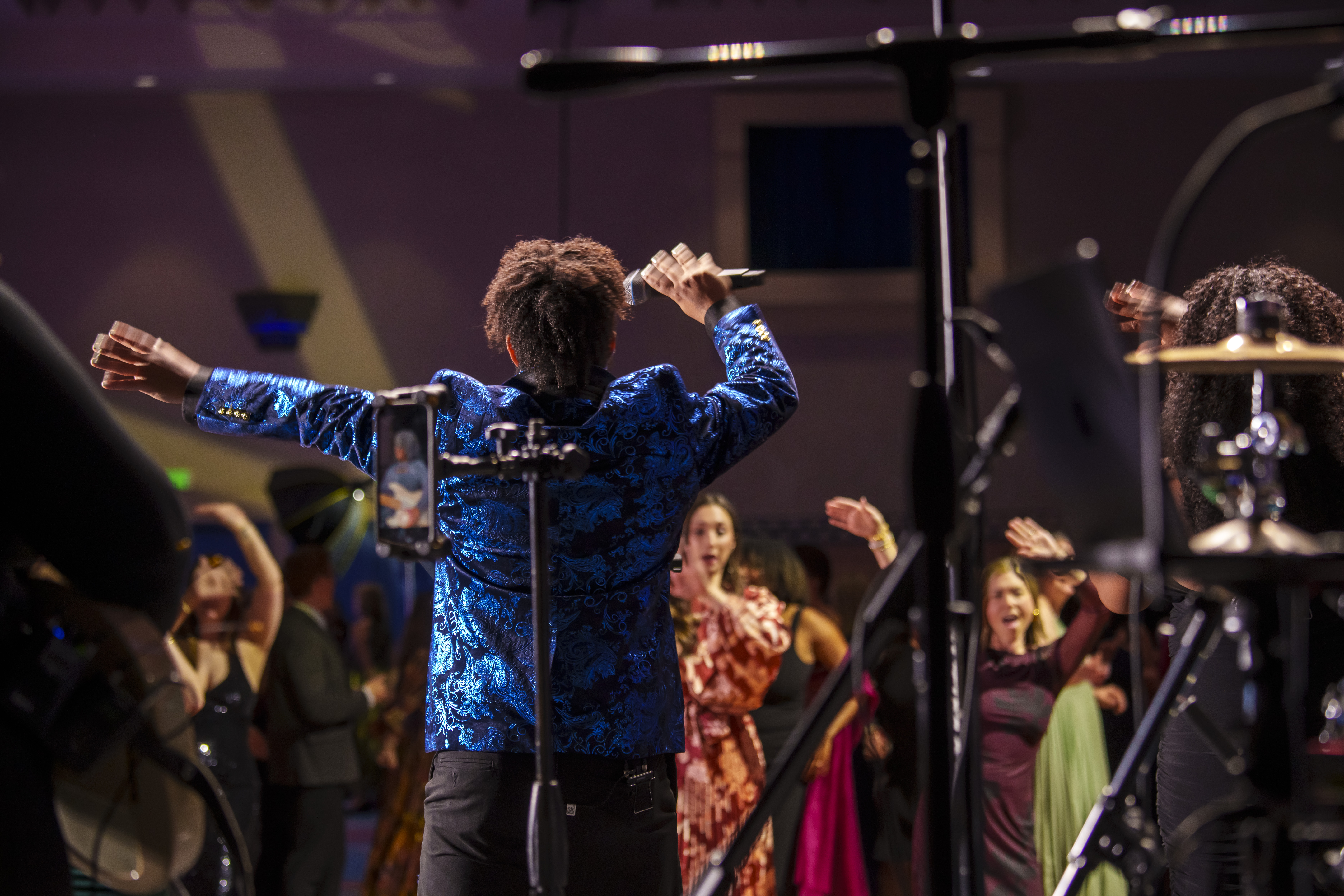 SMB Band performing live