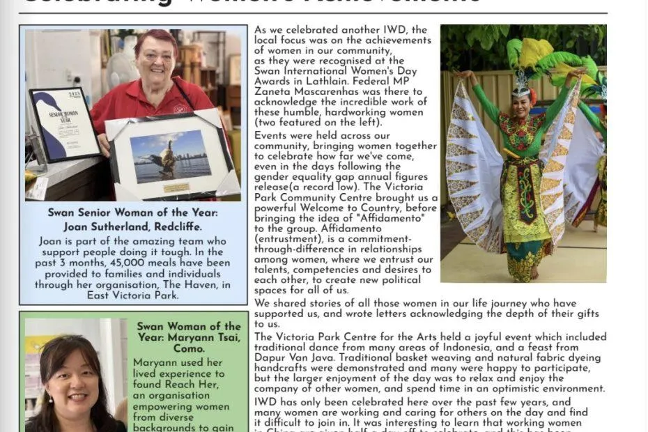 ReachHer Southern Chronicles April Newsletter Article