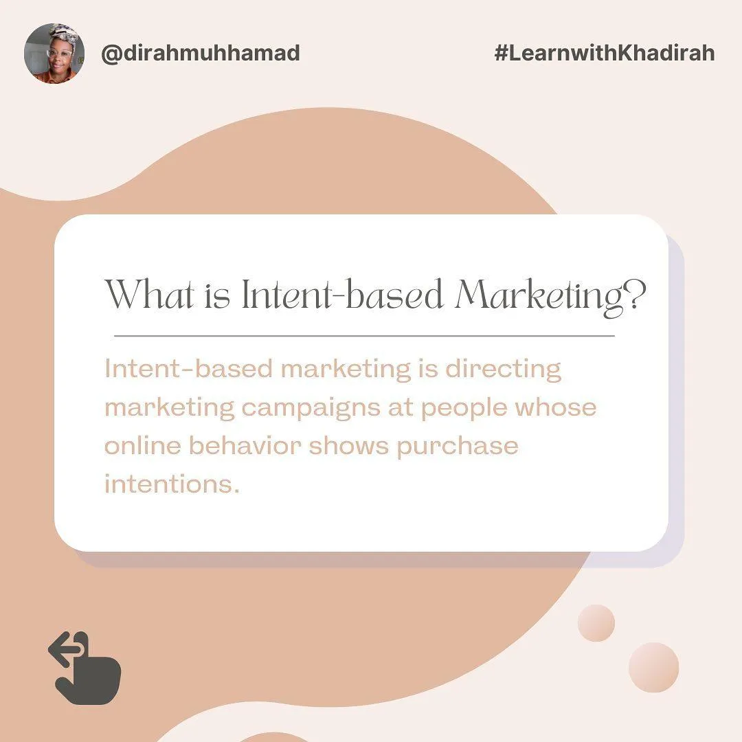 What is Intent-based marketing?