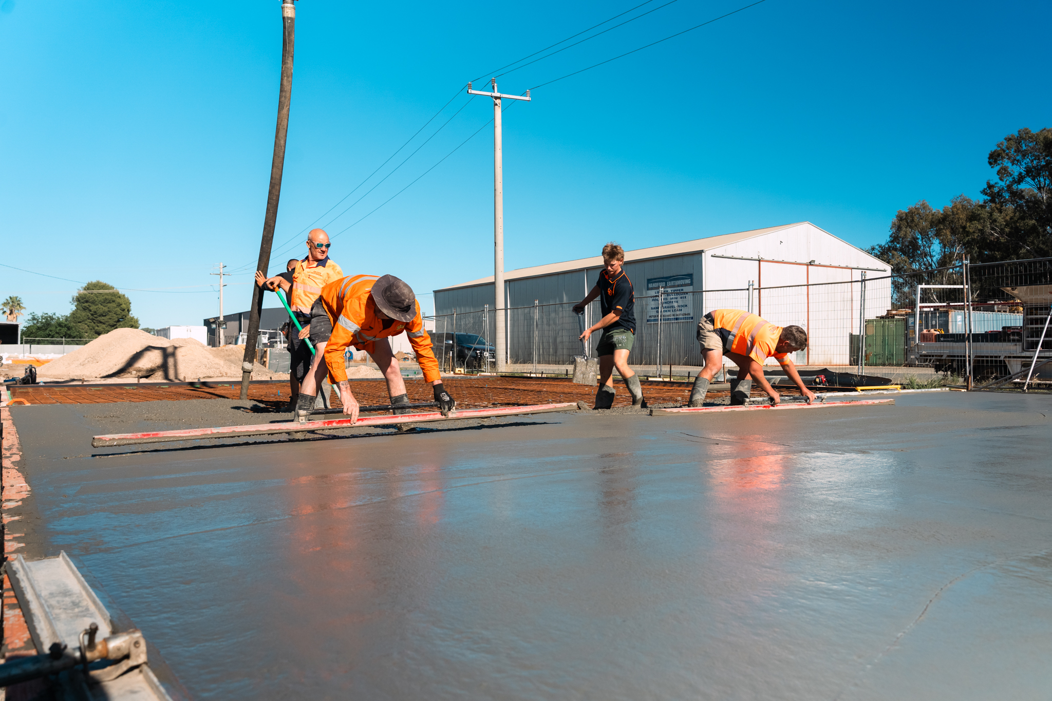 concrete integration