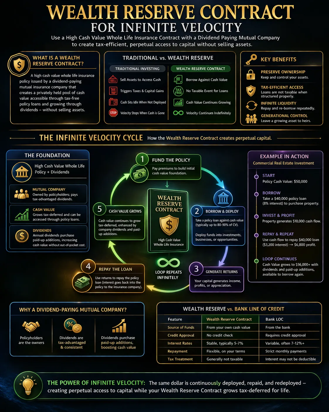 Infinite Velocity Wealth Reserve Account 