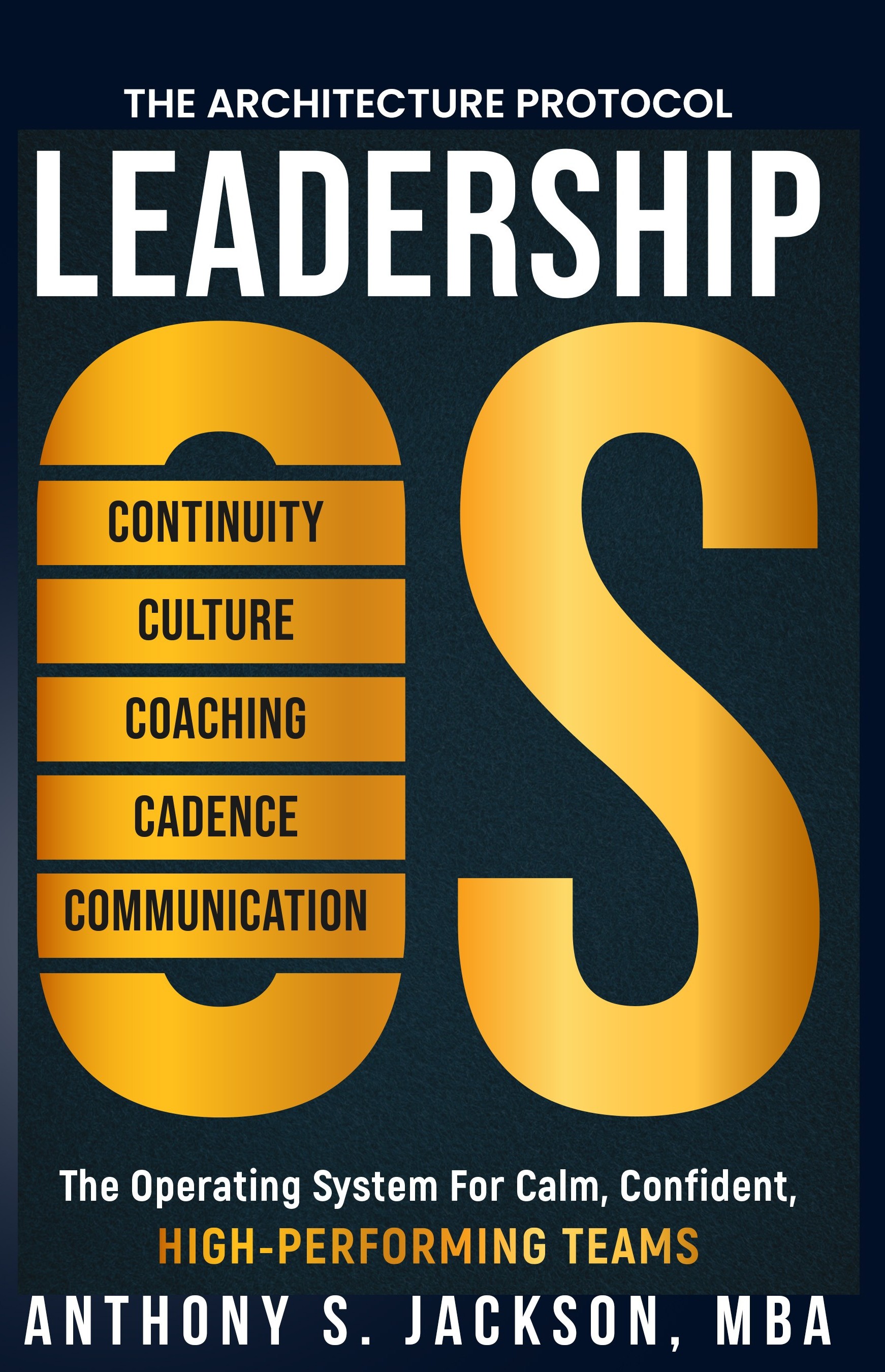 LeadershipOS Book Image - The system that runs when you step back