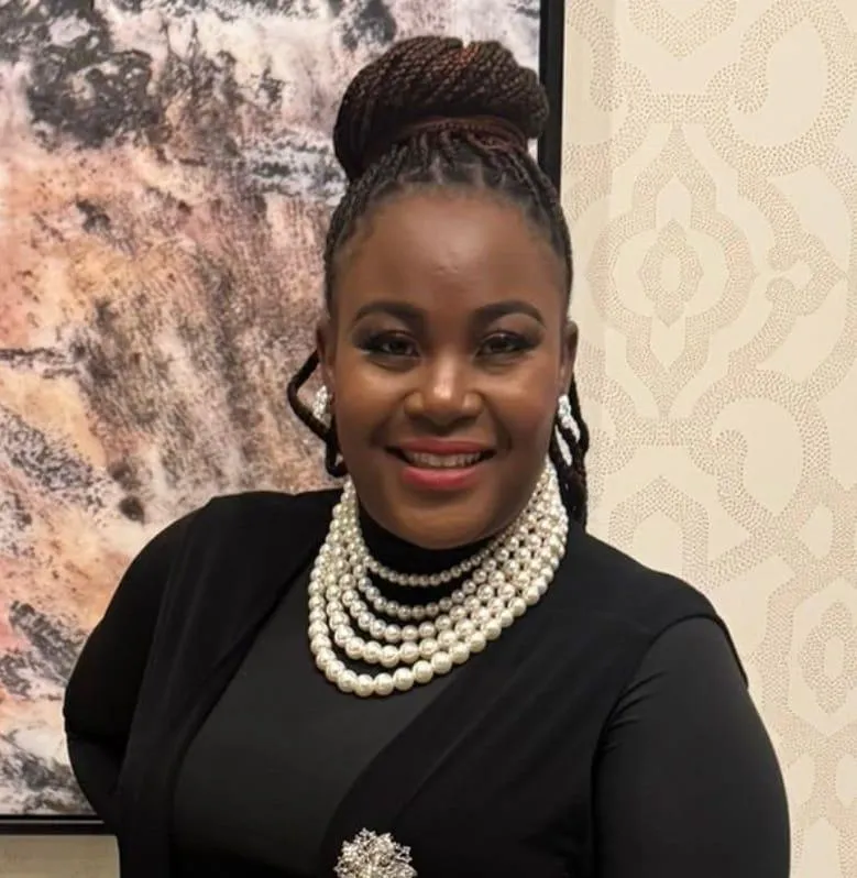 Smiling home caregiver