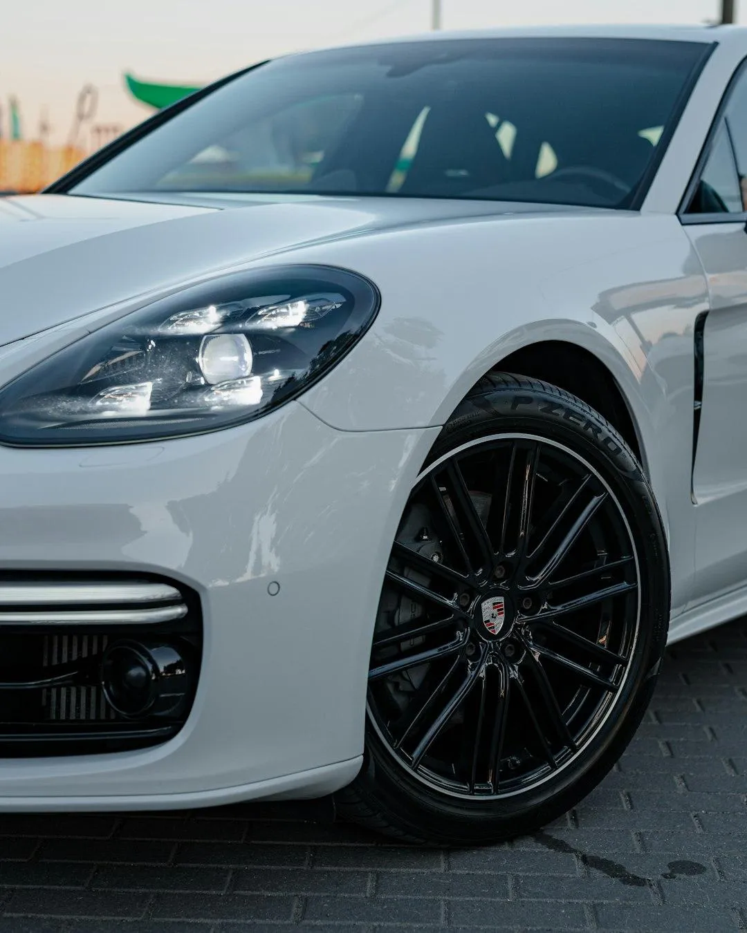 Freshly Detailed Exterior of a Porsha