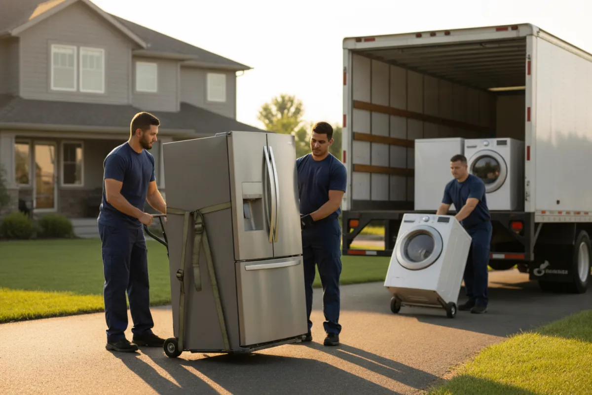 crew removing furniture in Delaware Ohio