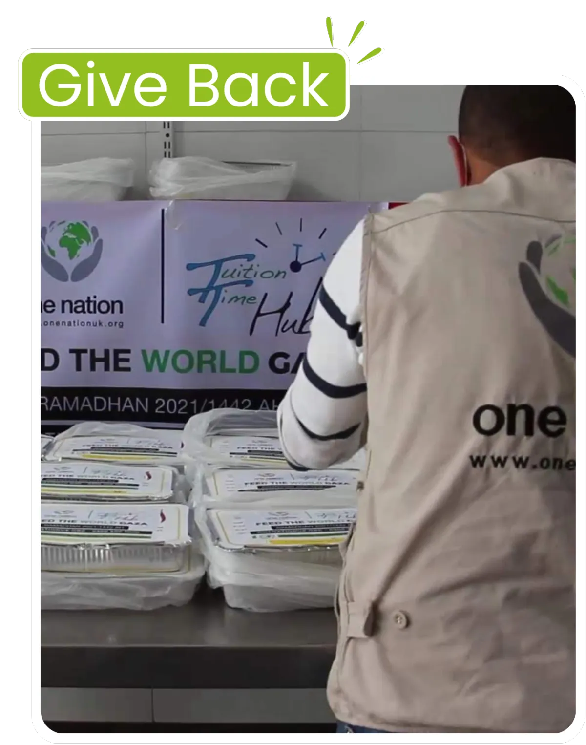 20% of profits go back to good causes