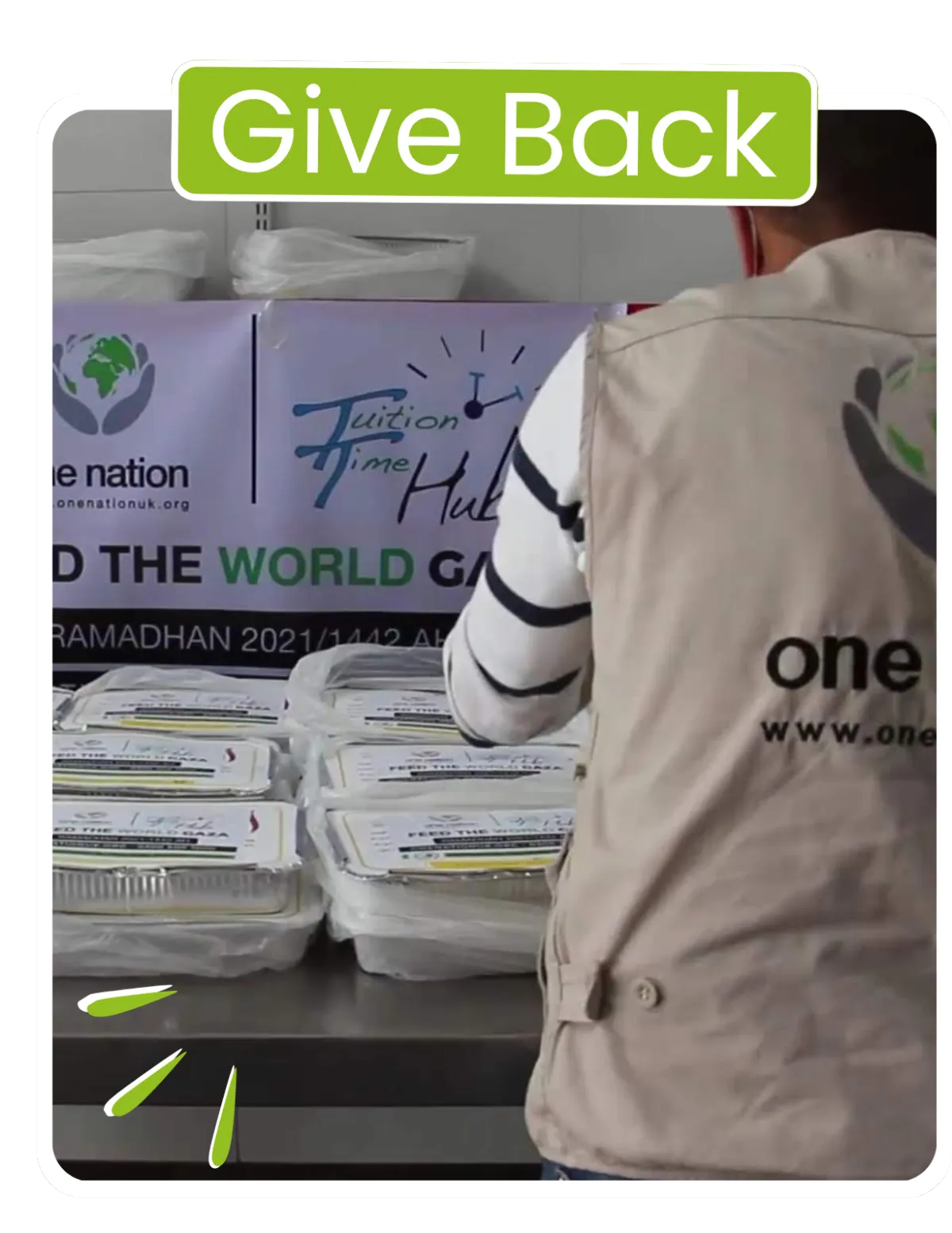 Give A Little Back charity helping families worldwide