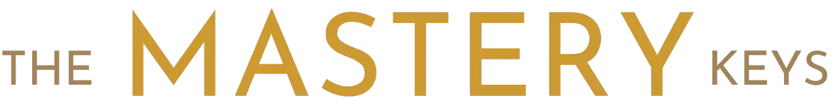 The Mastery Keys simple text logo