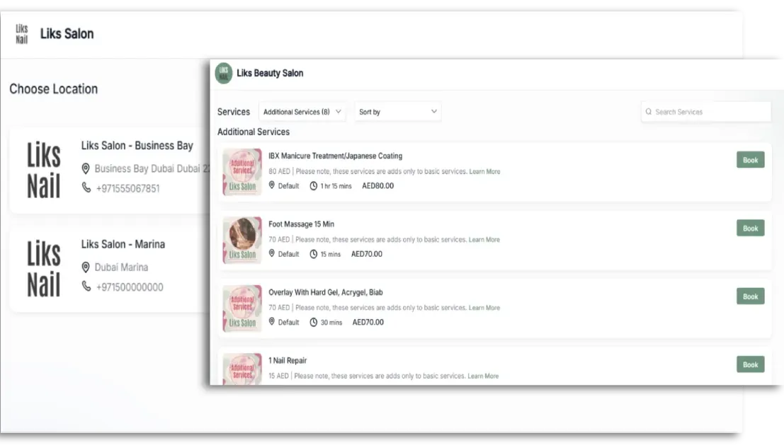 Triggant CRM Booking System