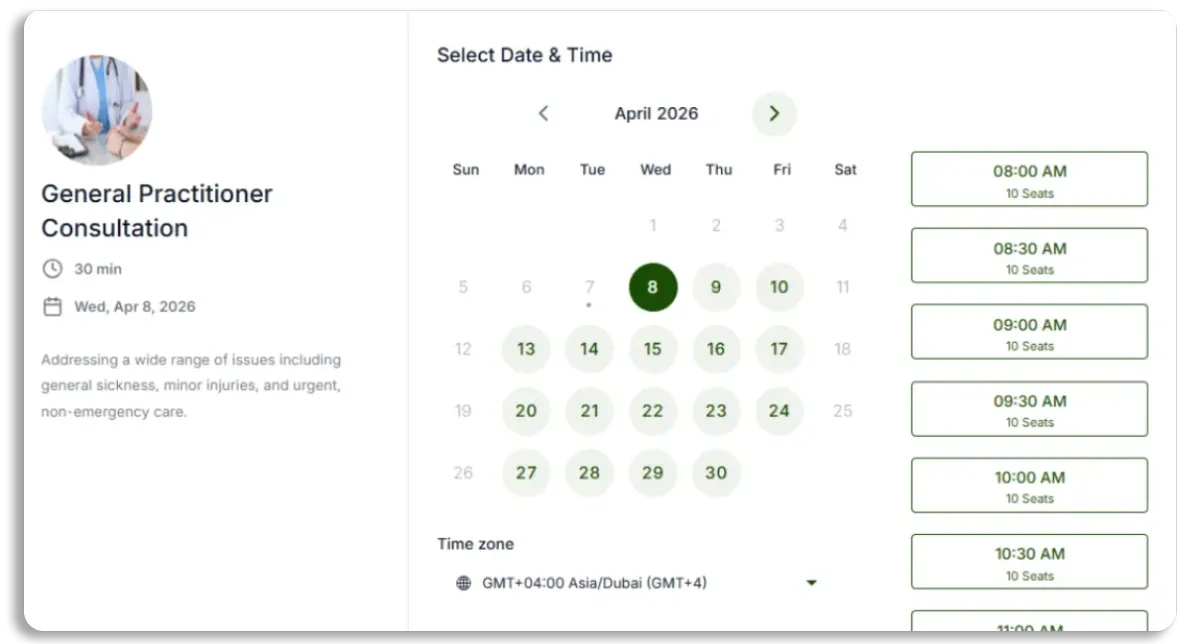 Triggant CRM Booking System