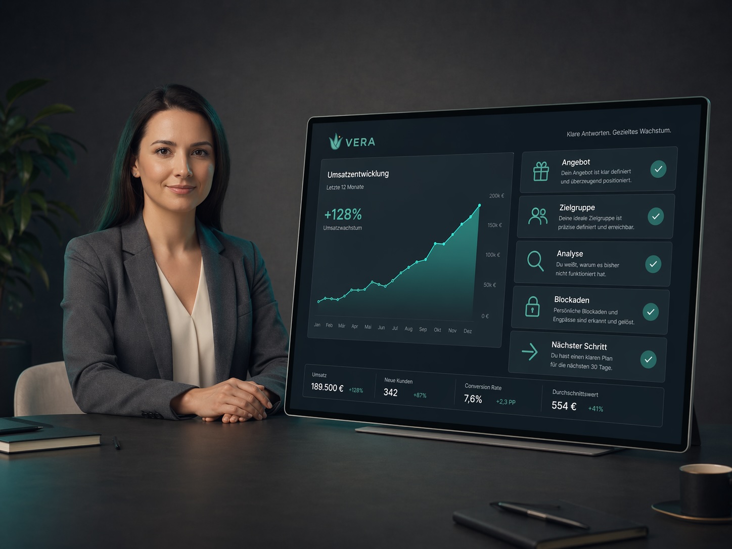 Vera Business Navigator Dashboard Preview