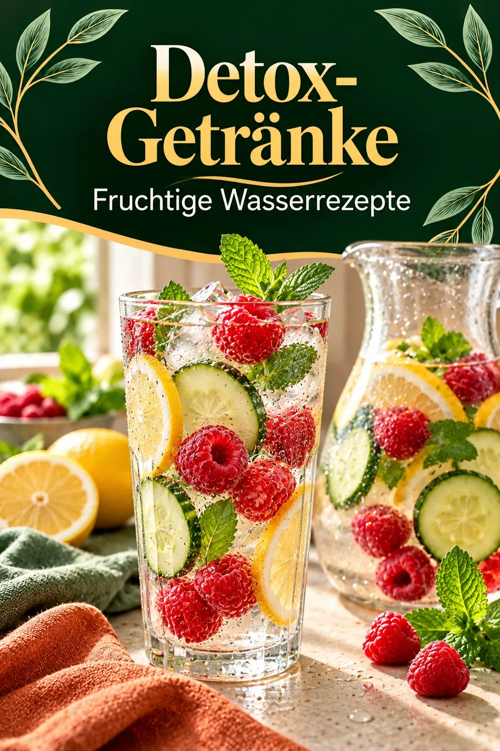 Cover PDF 2: Detox-Getränke