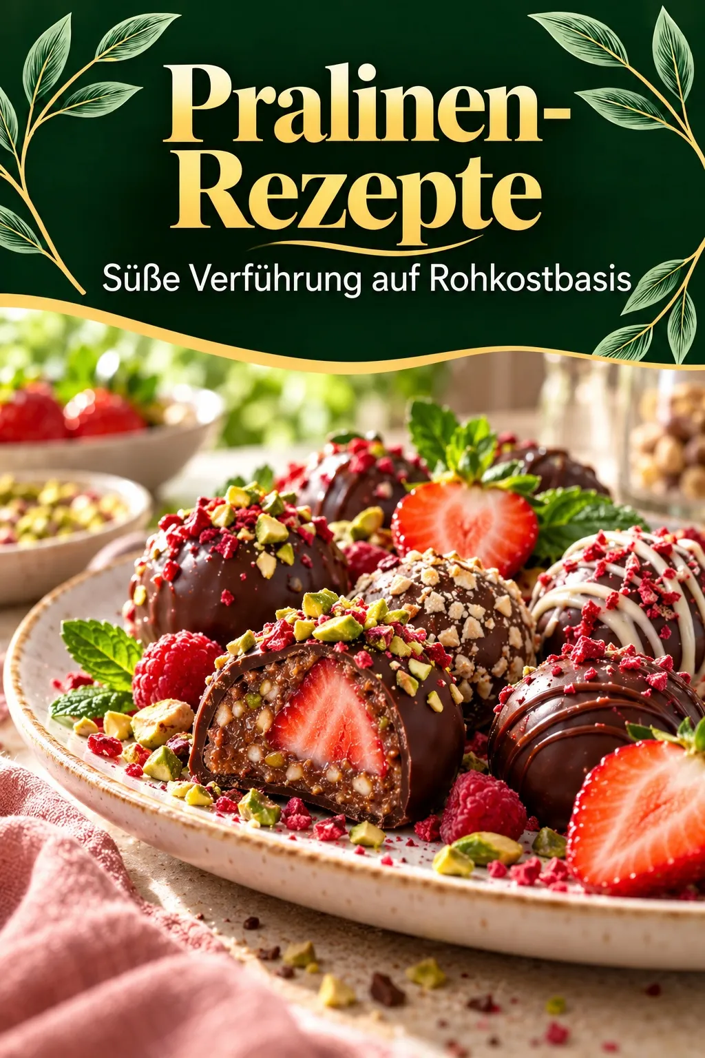 Cover PDF 3: Pralinen & Süßes