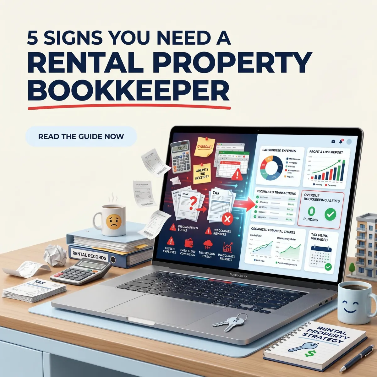  5 Signs You Need a Rental Property Bookkeeper | When to Hire Help