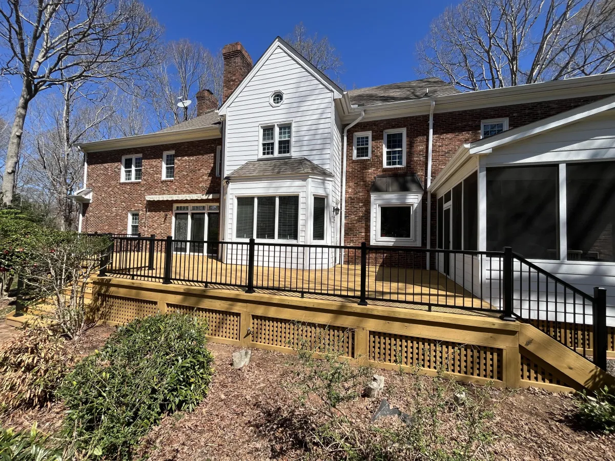 Screen porch project by RB5 Deck Innovations