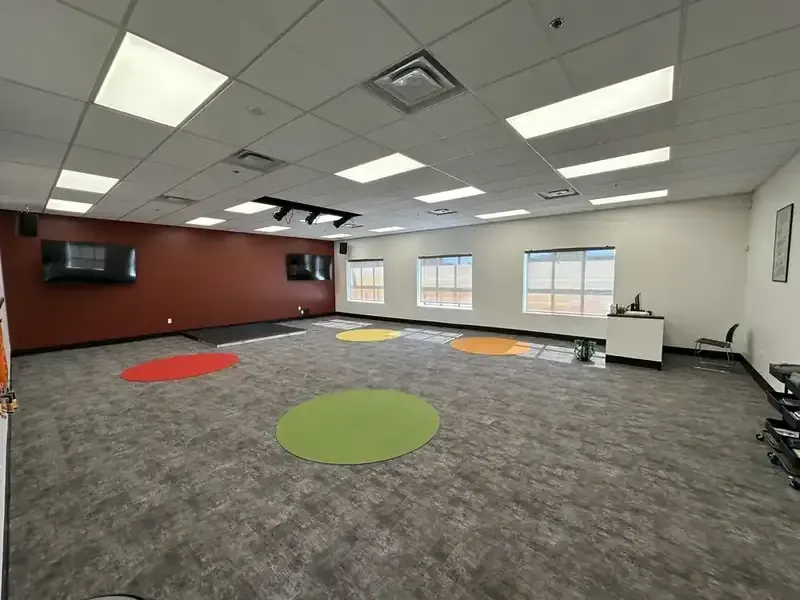 Daycare: Bright classroom, painted by Turtle Painting