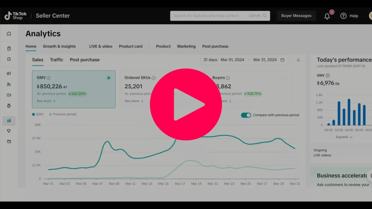 vender en tiktok shop