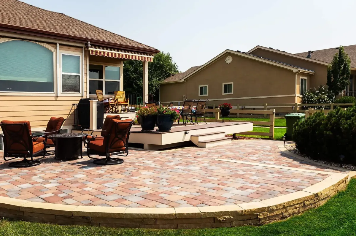 Riverbend Concrete builds and installs Patio