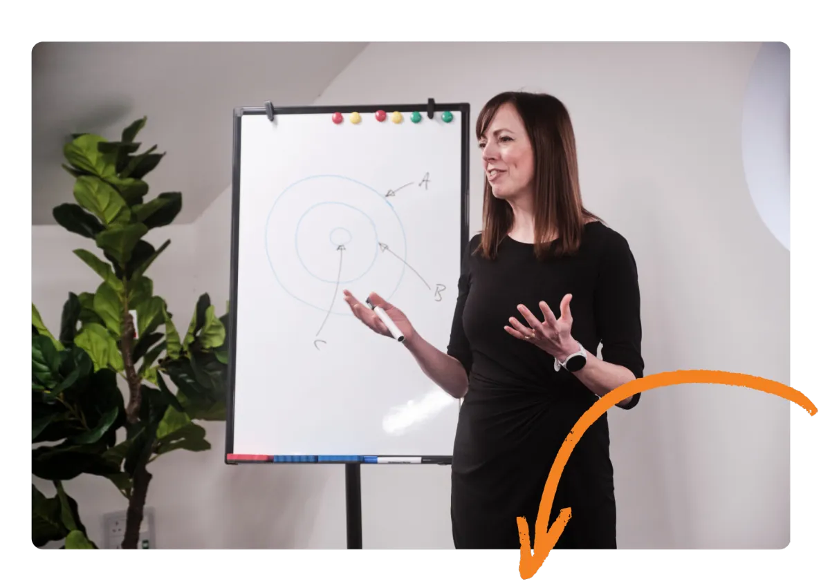 Image of Catherine Grainger training