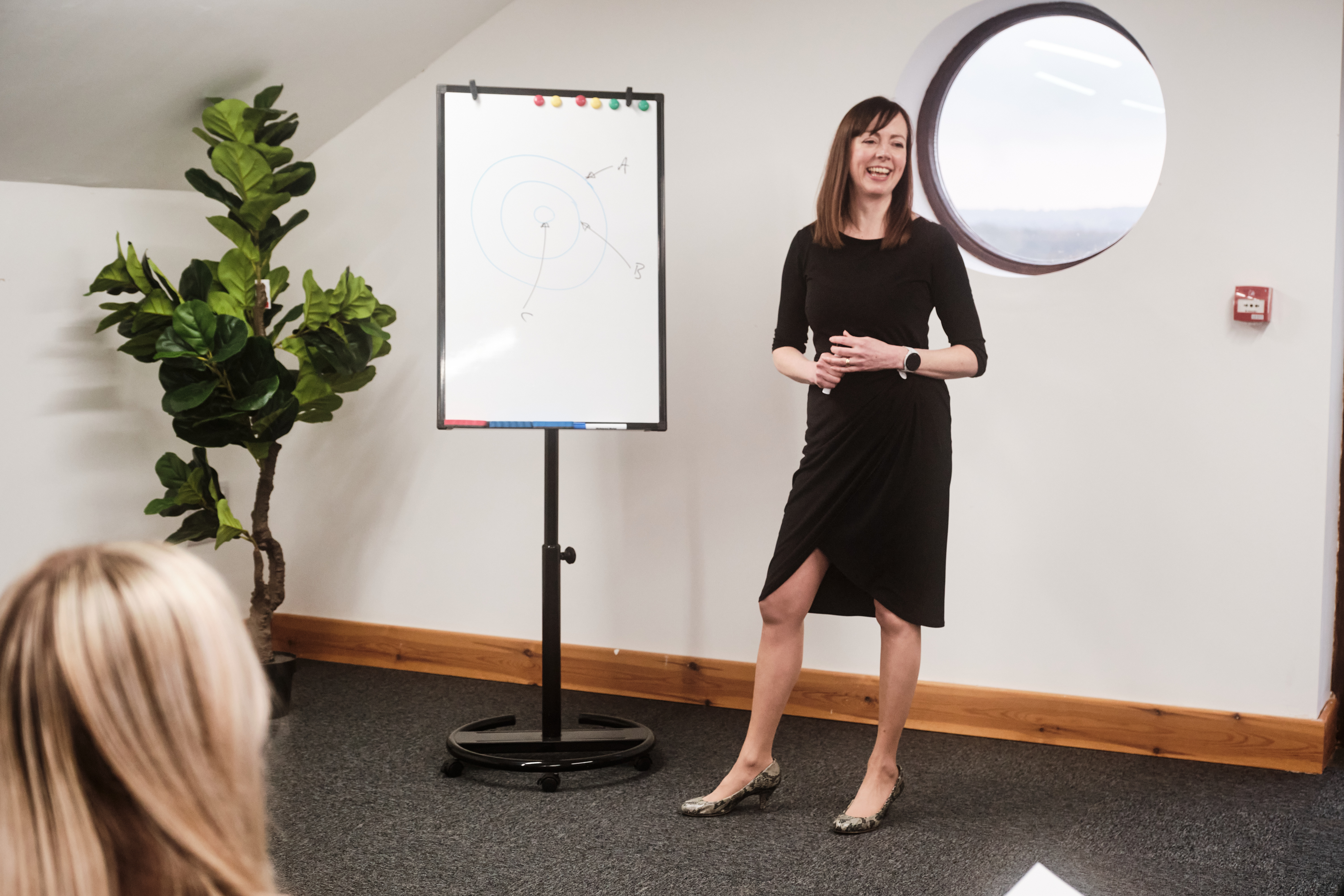 Catherine Grainger training