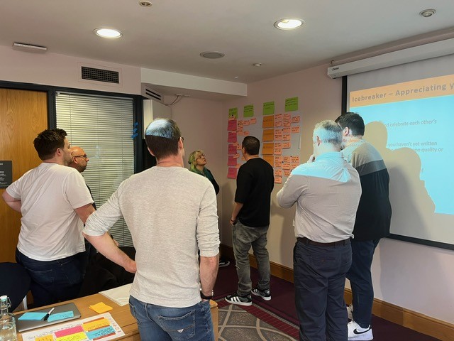 Catherine Grainger training