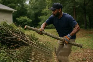 Yard debris removal Raleigh