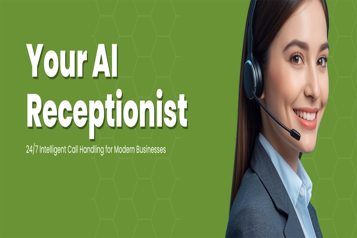 AI receptionist answering calls 24/7 for small business