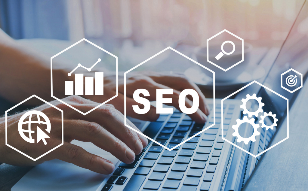 SEO ranking improvements and traffic growth analytics