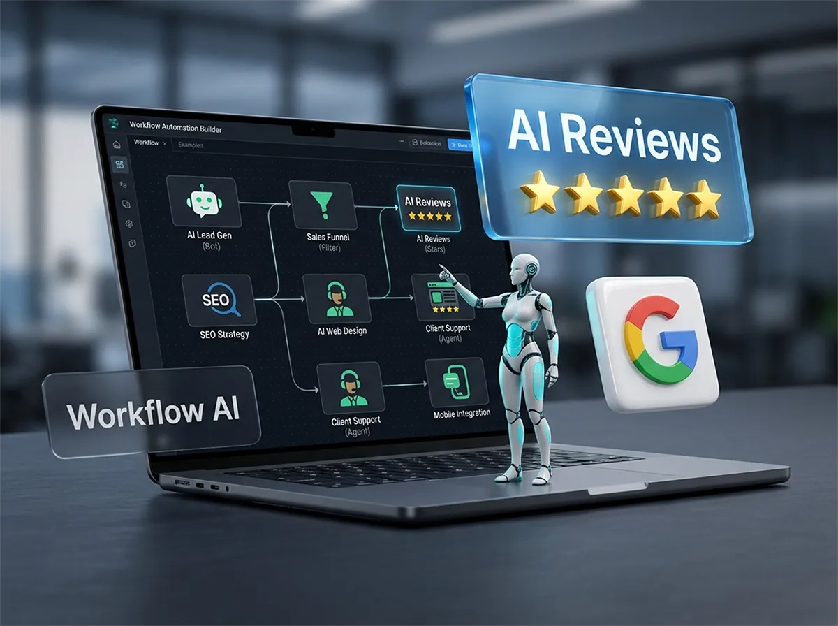 Automated Google review generation for local businesses