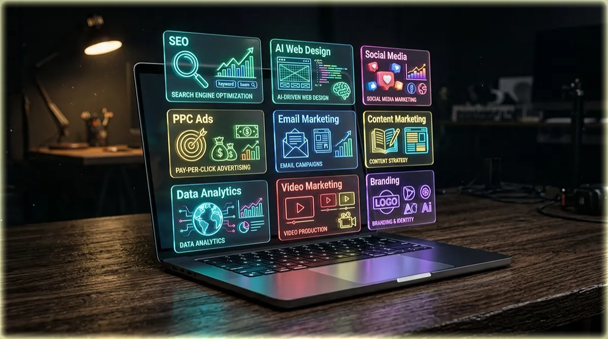 CKJ Media team — AI marketing agency