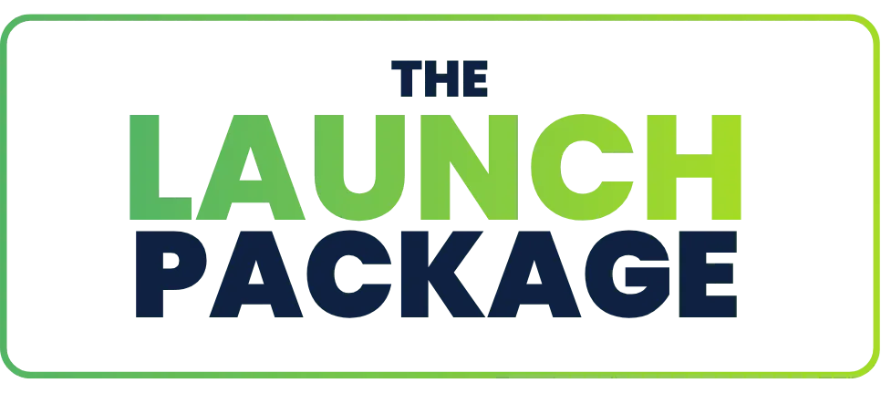 the launch package logo