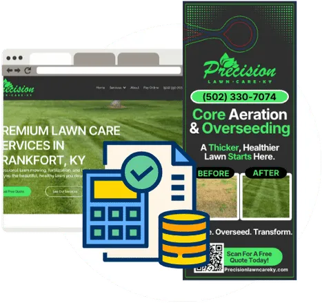marketing and bookkeeping services for lawn care business owners