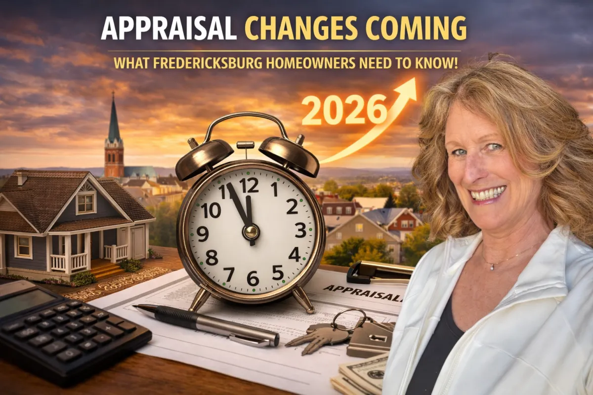 Major Appraisal Changes Coming in 2026: What Fredericksburg Homeowners Need to Know 🏡