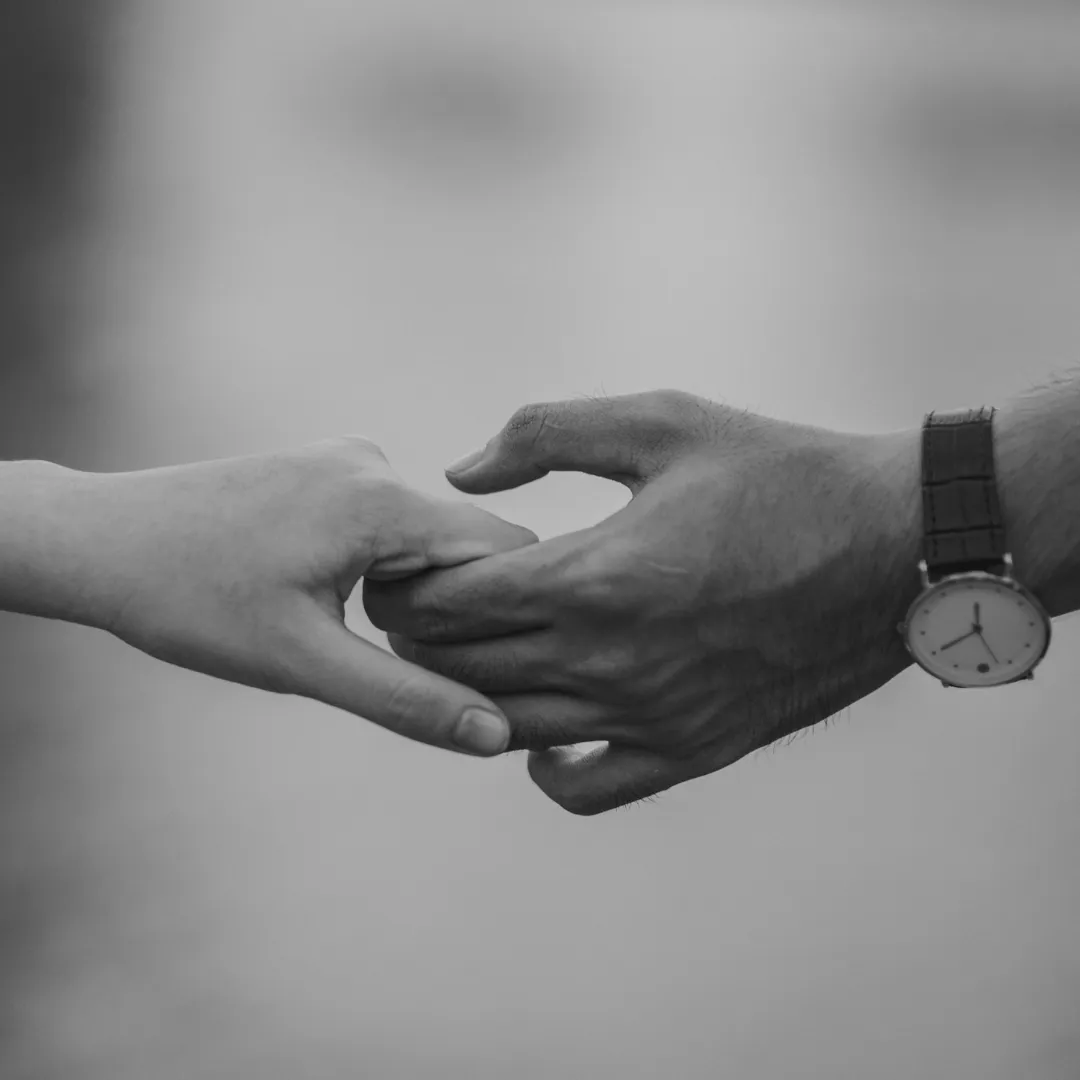 a simulation of someone interacting with a voice memorial with Reliveable