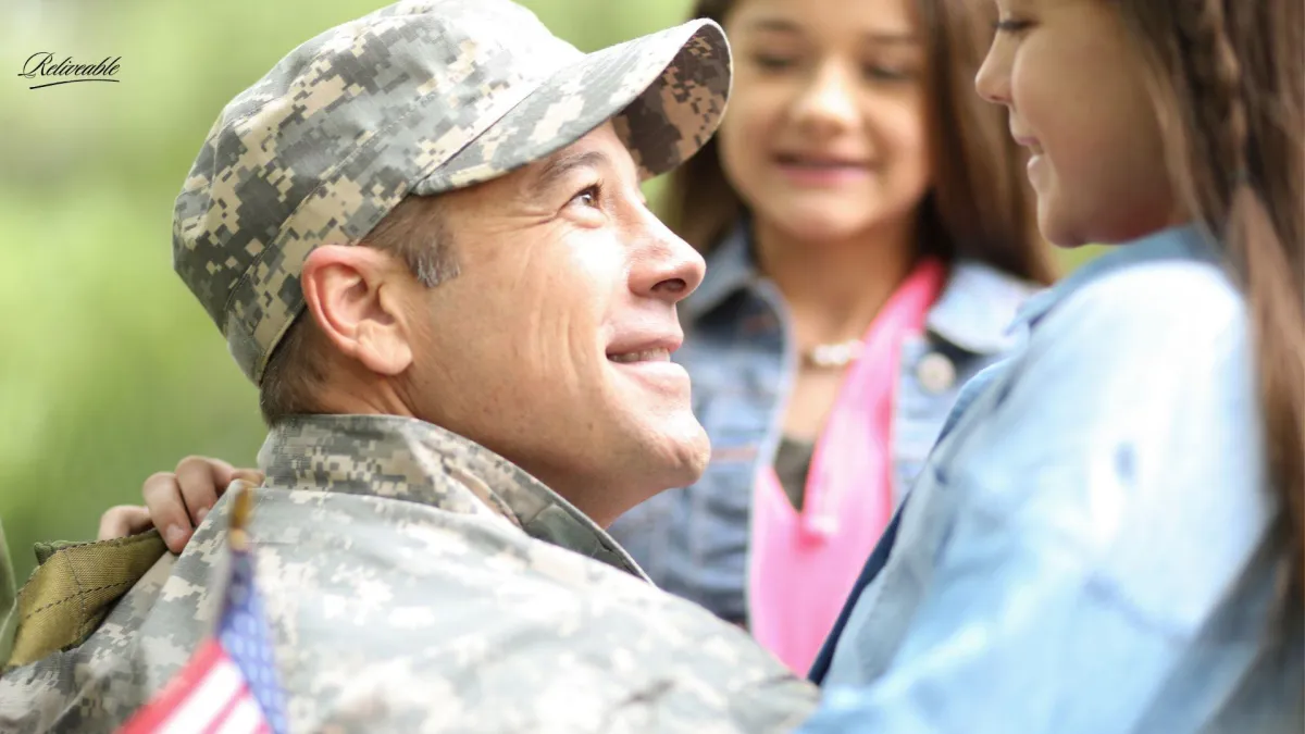 children using a ReLiveable ai memorial service to reconnect with their father