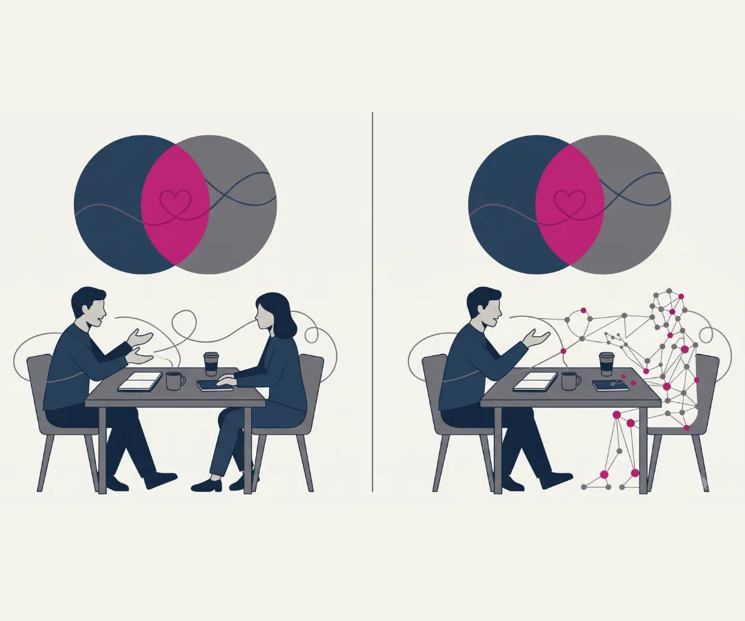 Interaktives Gespräch im Workshop