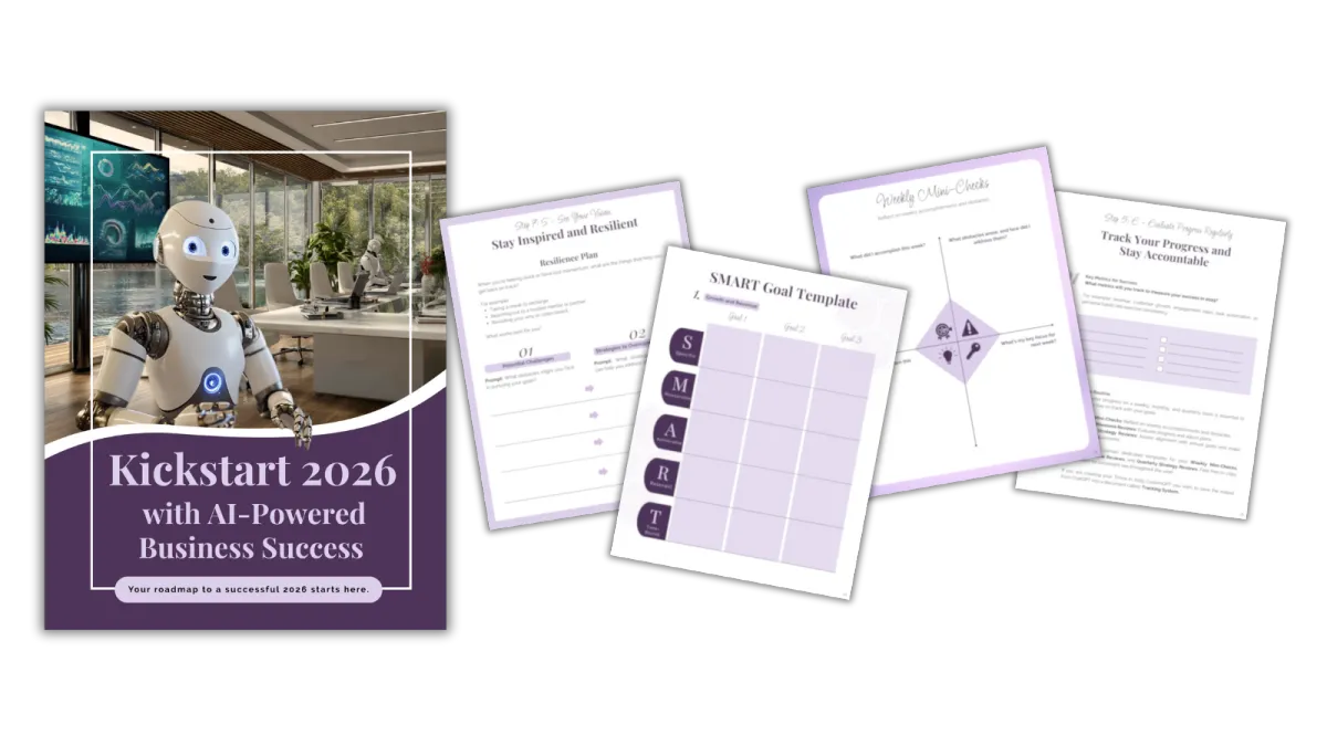 Kickstart 2026 with an AI Powered Business workbook