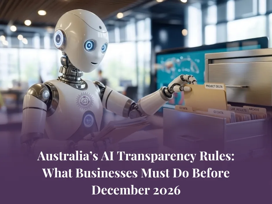 Australia’s AI Transparency Rules: What Businesses Must Do Before December 2026